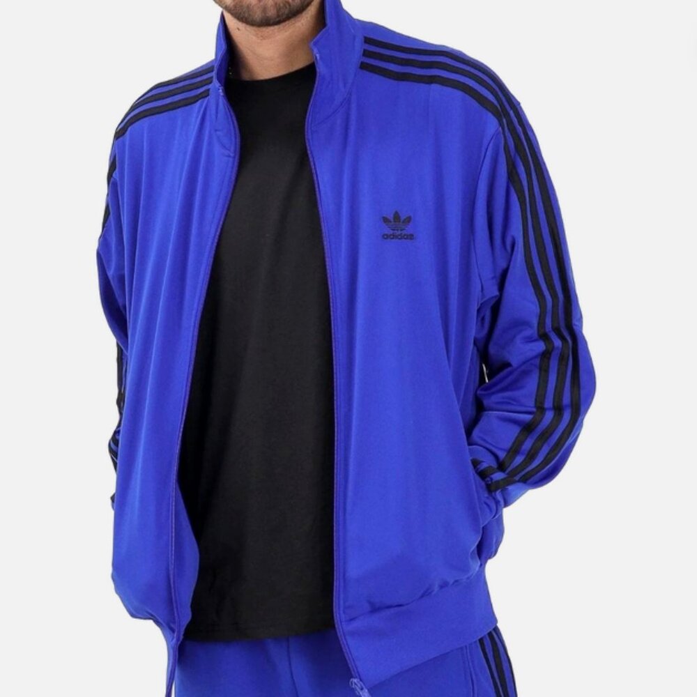 Adidas Adicolor Firebird Track Jacket Mens Size M L XL 2XL lucid Blue JY1346